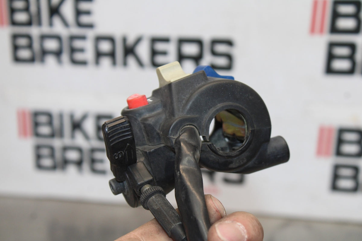 06 KAWASAKI KLR650 LEFT CLIP ON HANDLE HORN SIGNALS SWITCH SWITCHES BB919