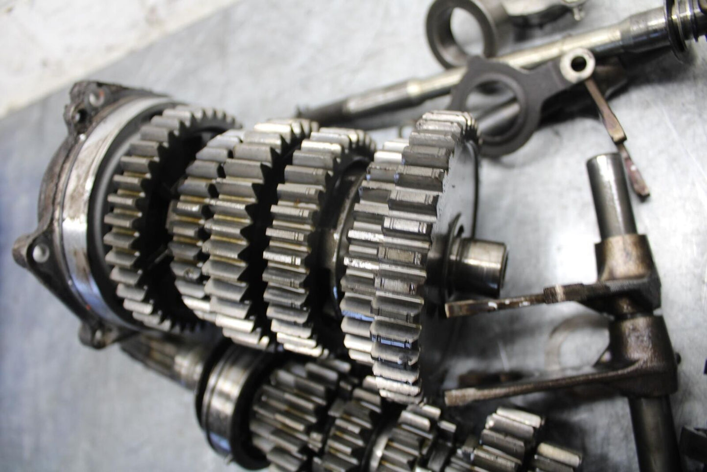 2007 Suzuki GSXR600 ENGINE MOTOR TRANSMISSION TRANNY GEARS 24120-01H00 BB540