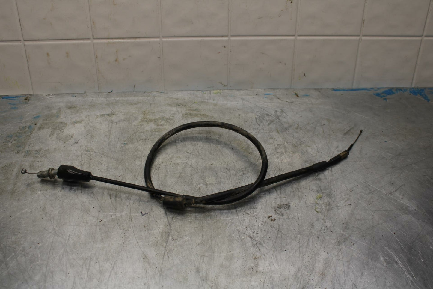 06-20 YAMAHA RAPTOR 700 YFM700R THROTTLE CABLE LINE BB414