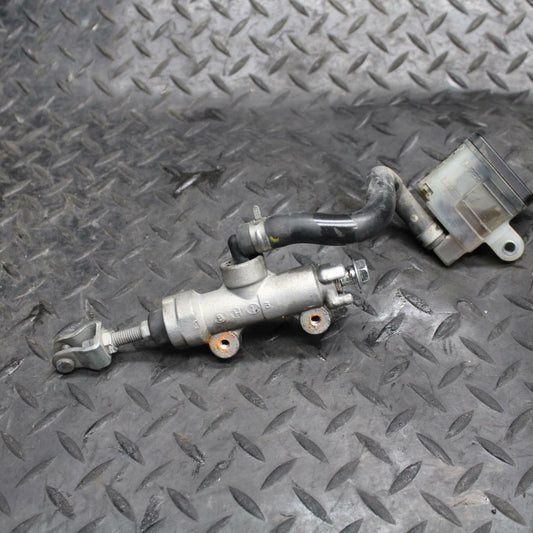 08-09 SUZUKI GSXR600 REAR BACK BRAKE MASTER CYLINDER W RESERVOIR BB204
