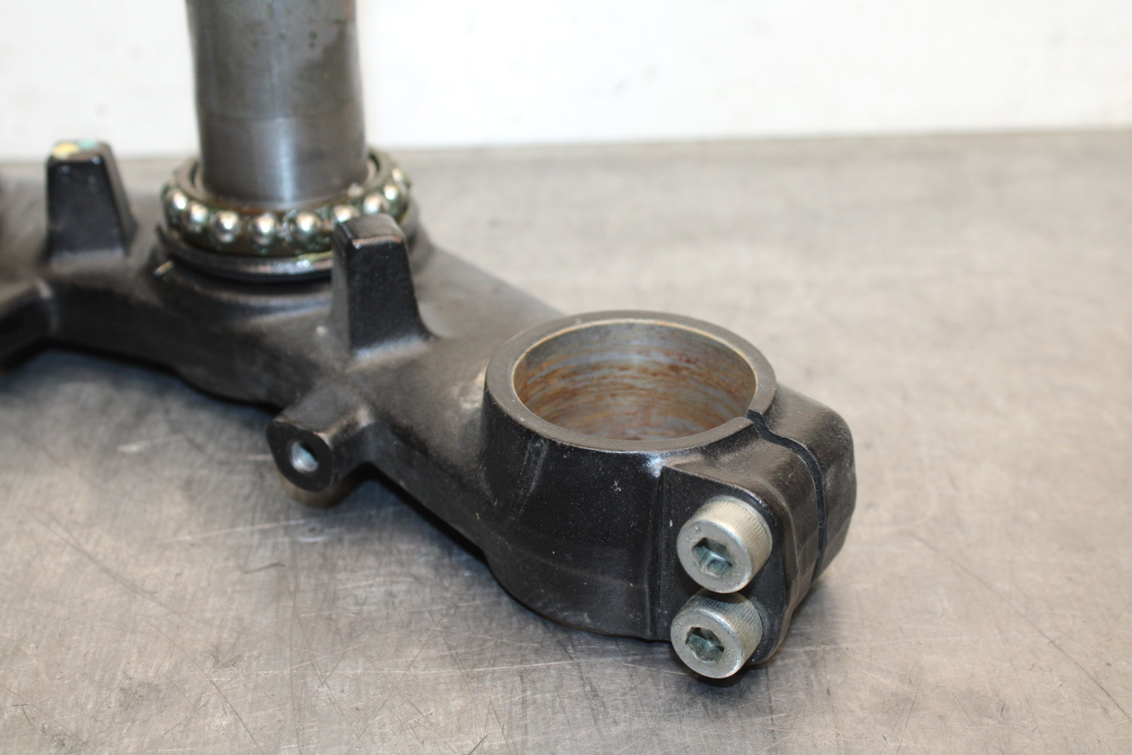 12-17 KAWASAKI NINJA 650 FRONT FORKS CLAMP LOWER TRIPLE TREE STEM BB129