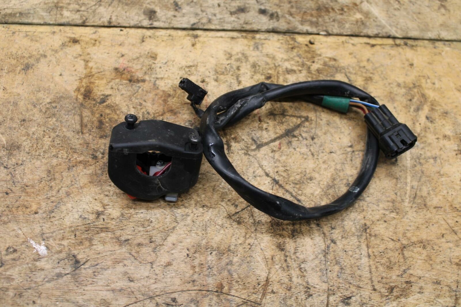13-18 KAWASAKI NINJA ZX6R RIGHT CLIP ON HANDLE KILL OFF START SWITCH SWITCHES BB