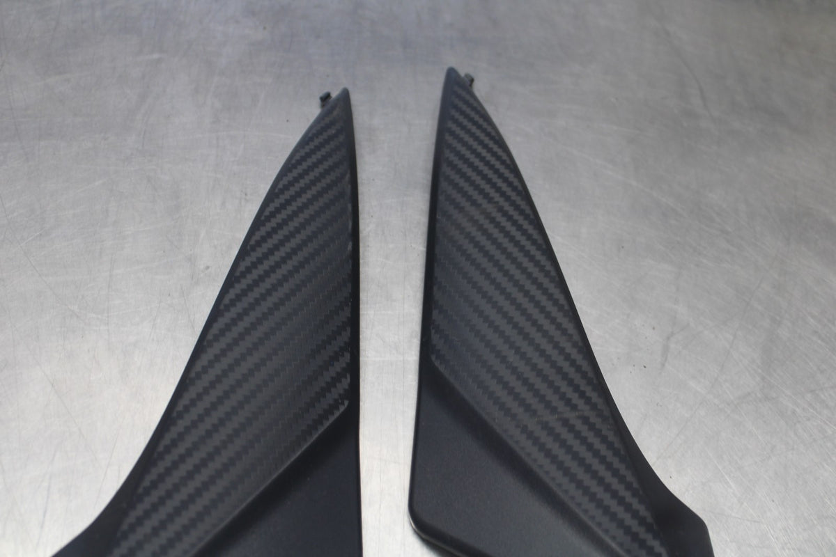 18 SUZUKI GSXR750 RIGHT LEFT GAS FUEL TANK PANELS COVERS TRIM SET COWLS  BB891
