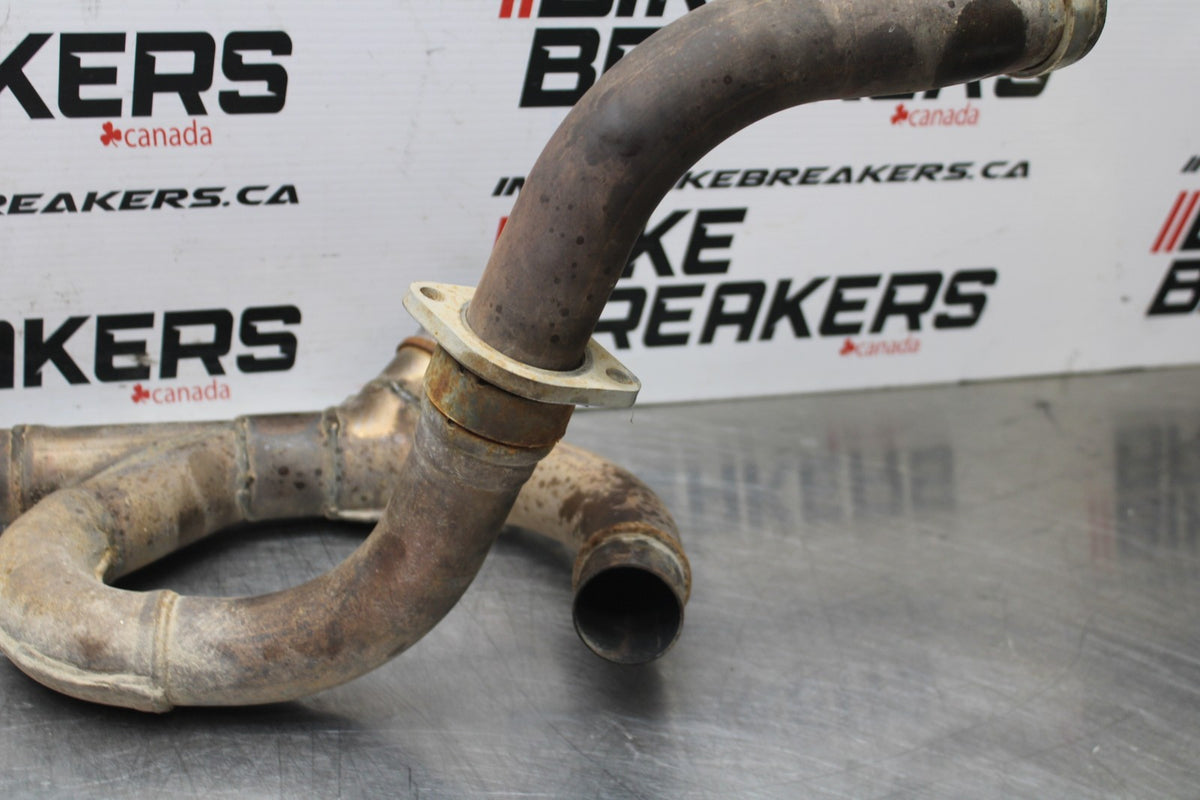 98-05 HONDA SUPER HAWK 1000 VTR1000F EXHAUST HEADER PIPES MANIFOLD BB821