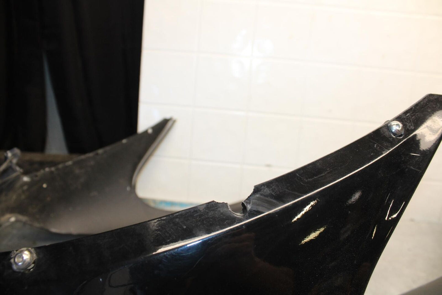 06-07 KAWASAKI NINJA ZX14R AFTERMARKET FRONT UPPER NOSE FAIRING COWL TANK BB433