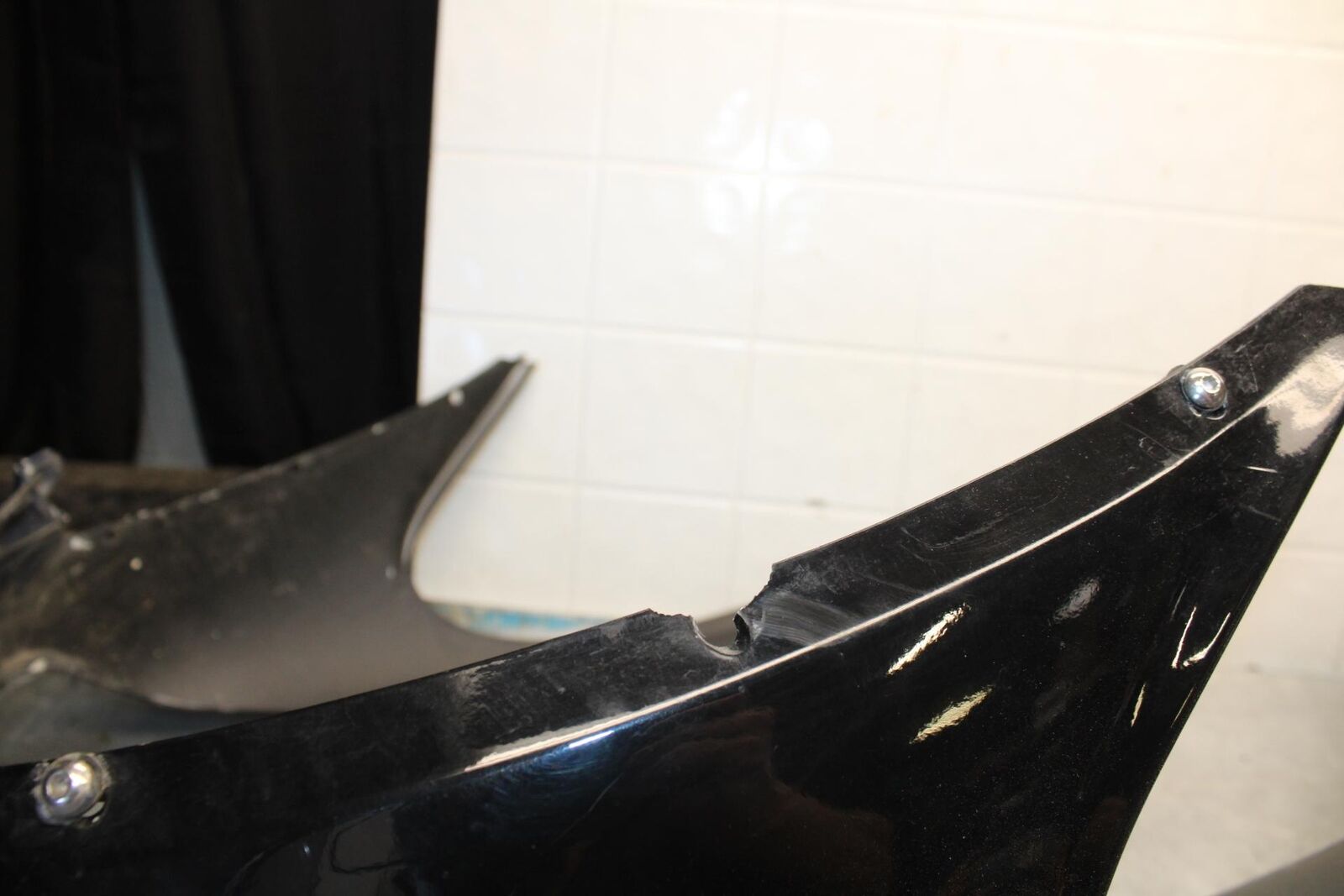 06-07 KAWASAKI NINJA ZX14R AFTERMARKET FRONT UPPER NOSE FAIRING COWL TANK BB433