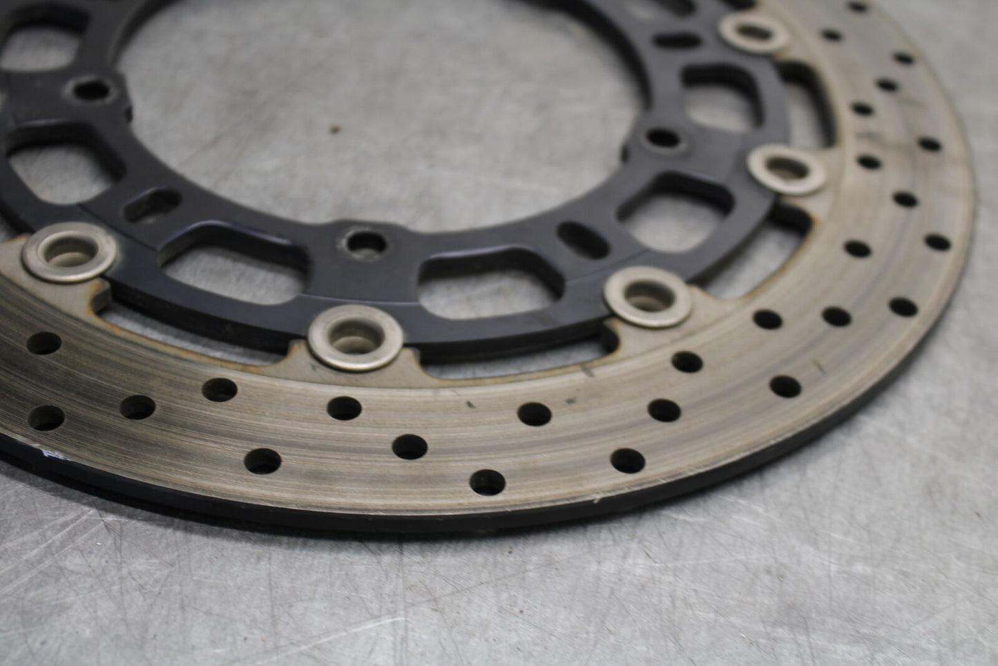 08-16 YAMAHA YZF R6 FRONT LEFT RIGHT BRAKE ROTORS DISCS 13S-2581T-00-00 BB247