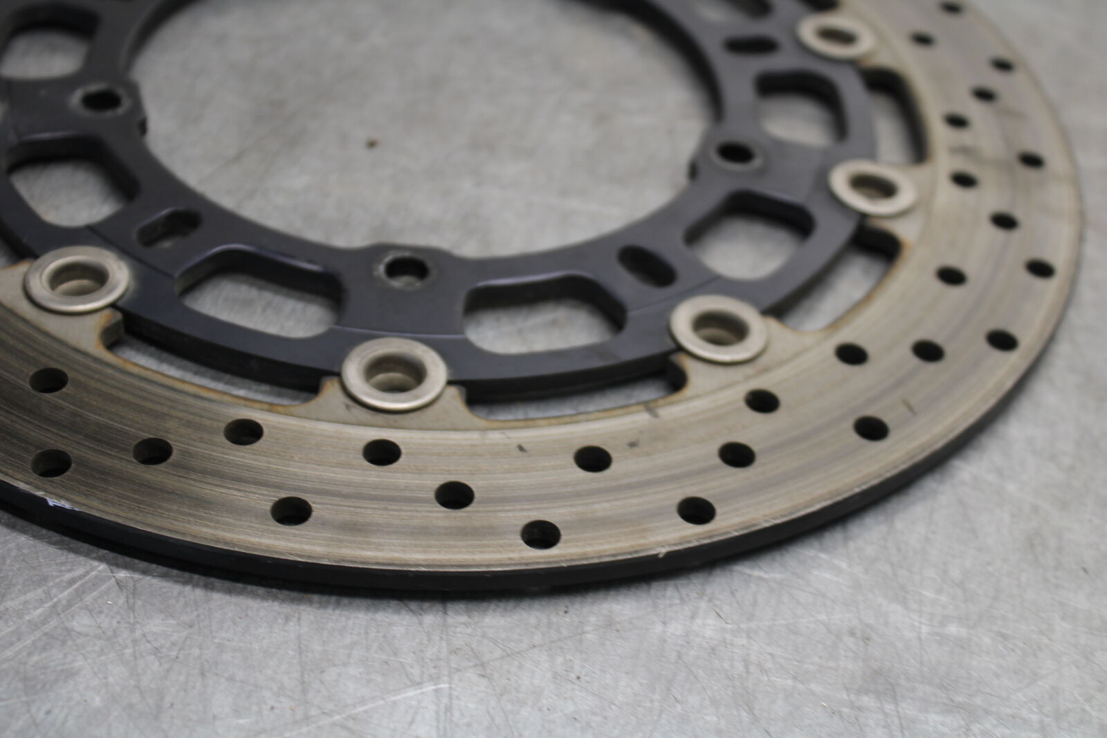 08-16 YAMAHA YZF R6 FRONT LEFT RIGHT BRAKE ROTORS DISCS 13S-2581T-00-00 BB247