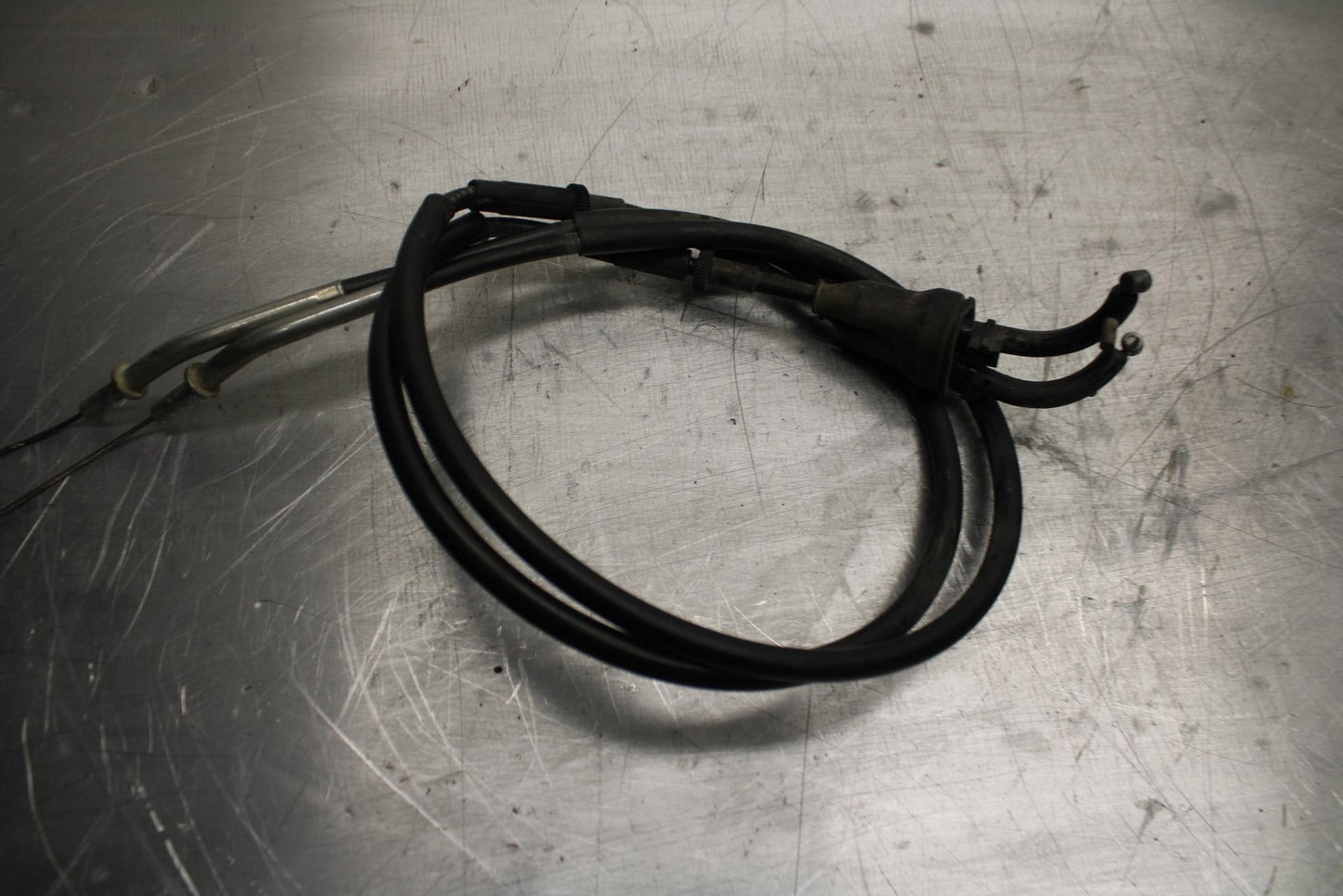 00-02 KAWASAKI NINJA ZX6R ZX600J THROTTLE CABLES LINES 54012-1630 BB489