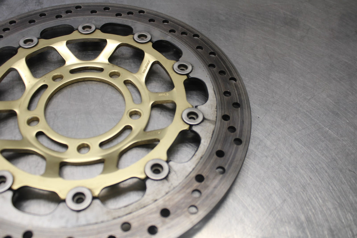 05-08 TRIUMPH SPEED TRIPLE 1050 FRONT LEFT RIGHT BRAKE ROTORS DISCS BB933