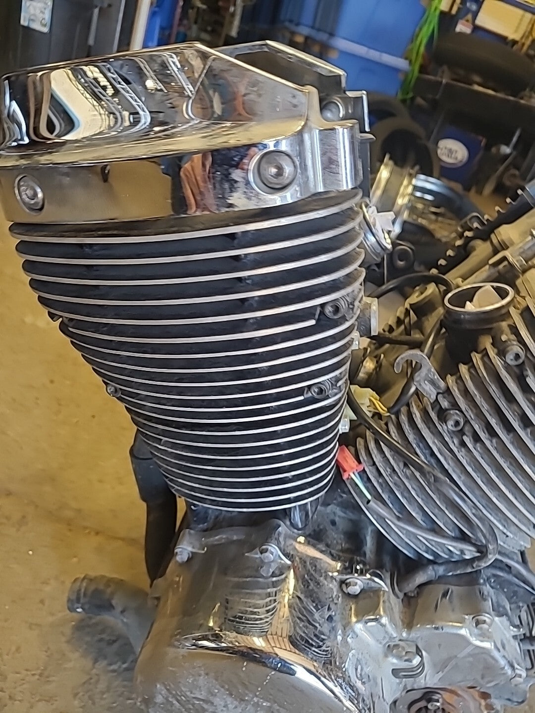 01-02 HONDA SHADOW SPIRIT 750 ENGINE MOTOR BB632