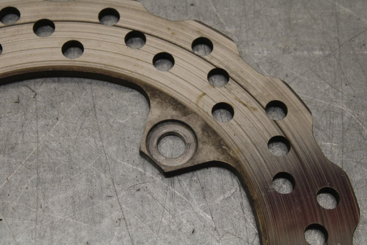 09-12 KAWASAKI NINJA ZX6R REAR ROTOR BACK BRAKE DISC 41080-0040 BB640