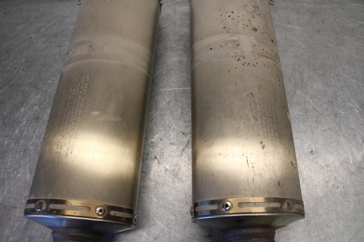 07-08 DUCATI 1098 EXHAUST PIPE MUFFLER SLIP ON CAN SILENCER BB699
