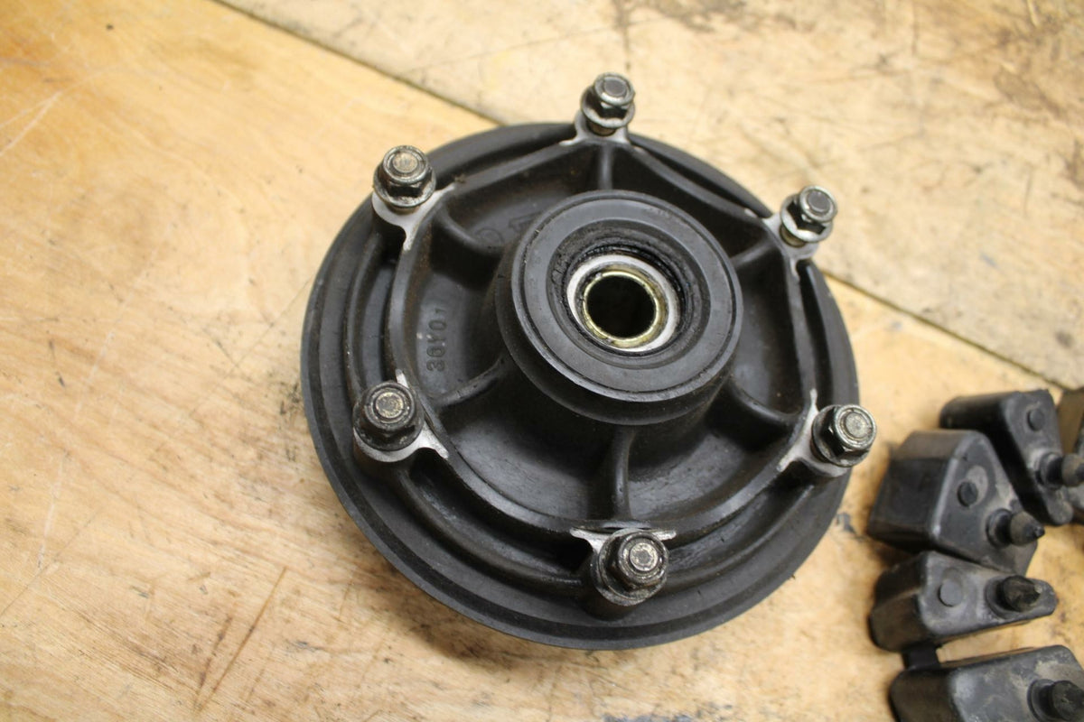 91-93 YAMAHA FZR1000 REAR HUB W? SHOCK DAMPERS CUSH ABSORBERS BB339