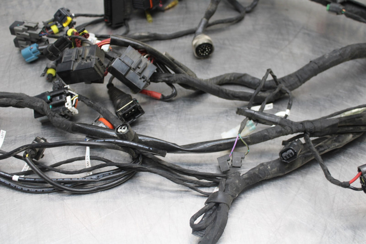 16 DUCATI 959 PANIGALE MAIN ENGINE WIRING HARNESS MOTOR WIRE LOOM BB912