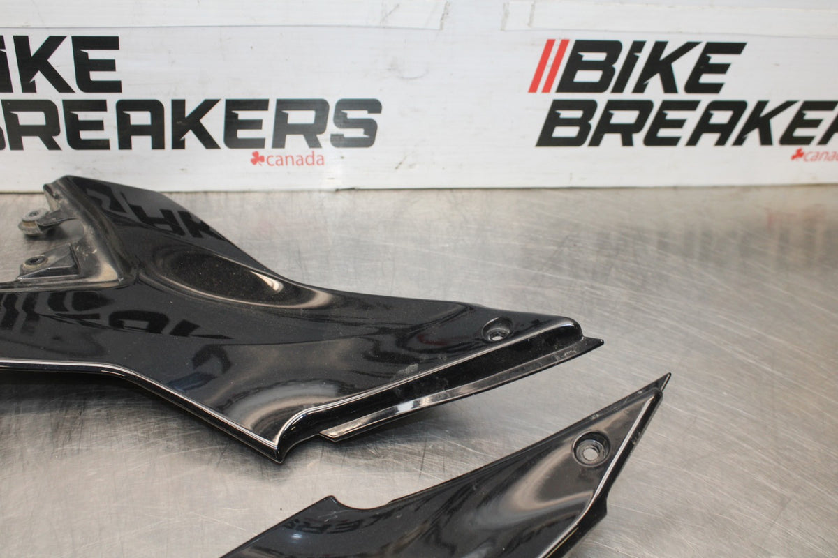 23 KAWASAKI NINJA 650 EX650 RIGHT LEFT FRONT SIDE SEAT PANELS TRIMS COWL BB920