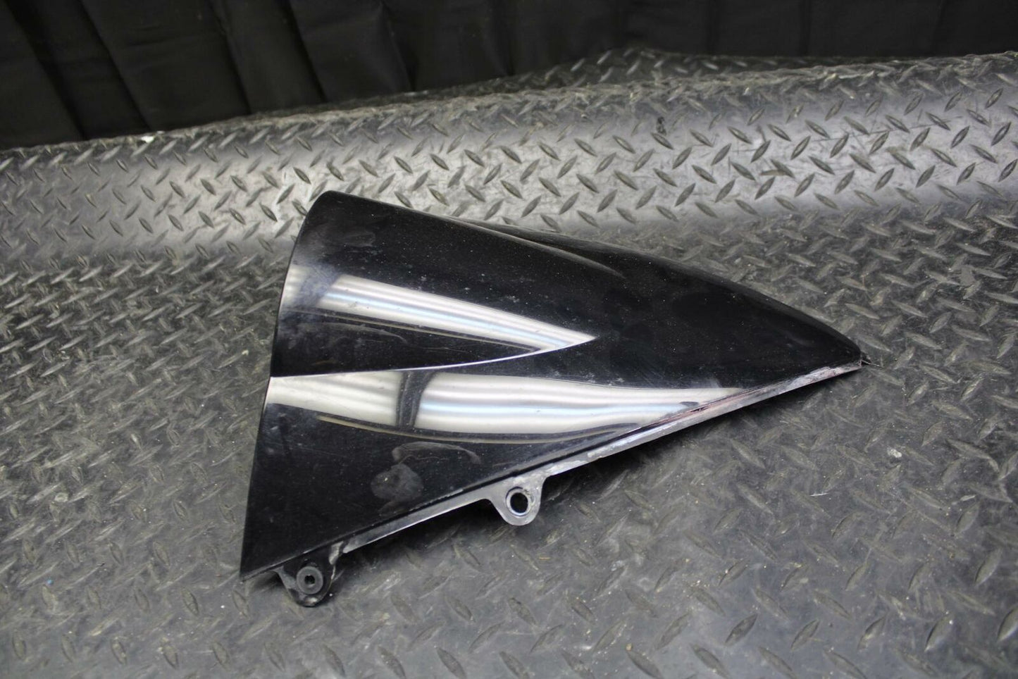 12-16 HONDA CBR1000RR BLACK DOUBLE BUBBLE FRONT WINDSHIELD WINDSCREEN  BB176