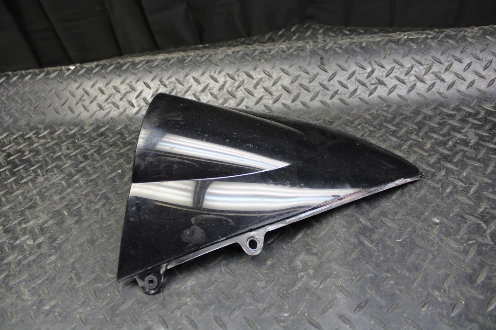 12-16 HONDA CBR1000RR BLACK DOUBLE BUBBLE FRONT WINDSHIELD WINDSCREEN  BB176