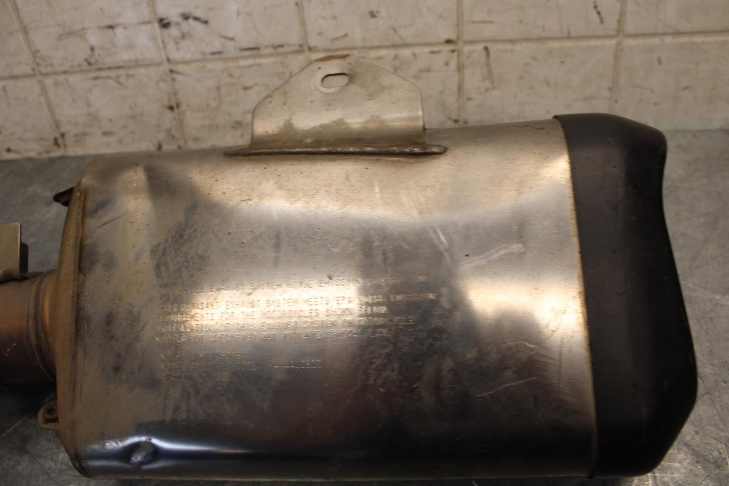 2012 Kawasaki Ninja ZX6R ZX600R EXHAUST PIPE MUFFLER SLIP ON CAN SILENCER BB529