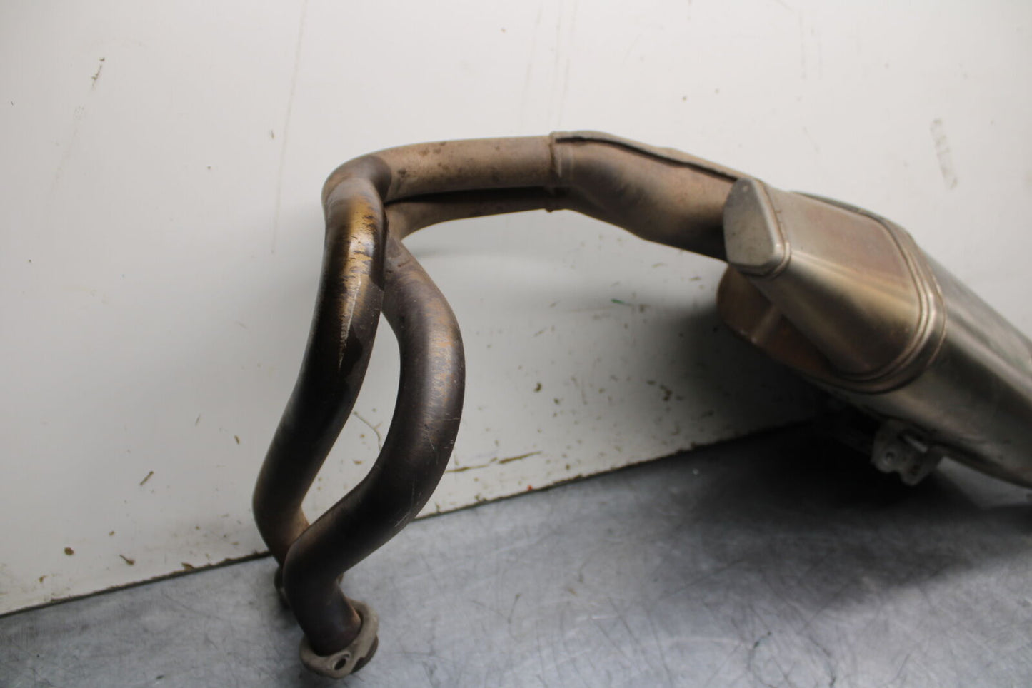 12-17 KAWASAKI ER-6N Z650 FULL EXHAUST SYSTEM HEADERS PIPE MUFFLER BB709