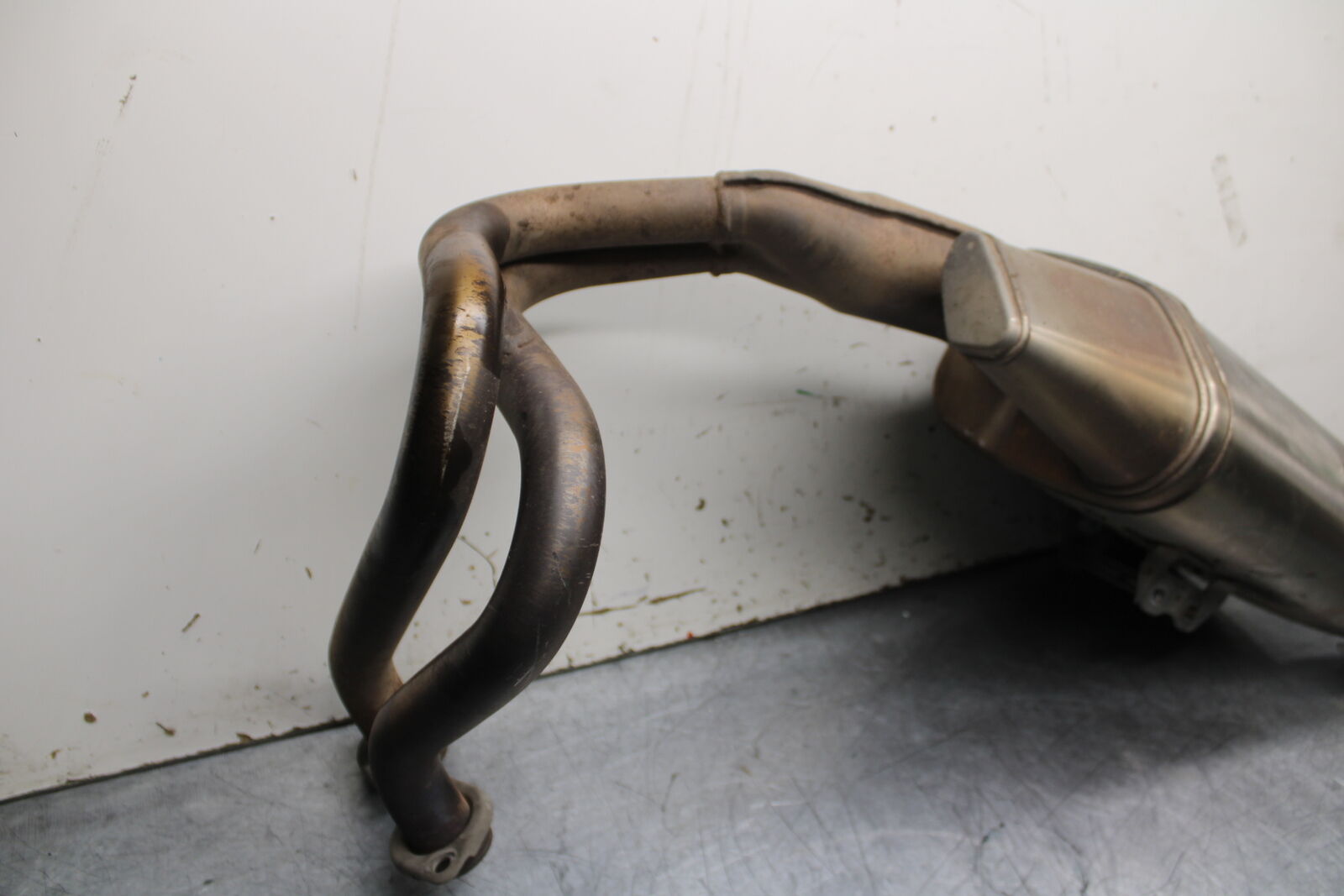 12-17 KAWASAKI ER-6N Z650 FULL EXHAUST SYSTEM HEADERS PIPE MUFFLER BB709