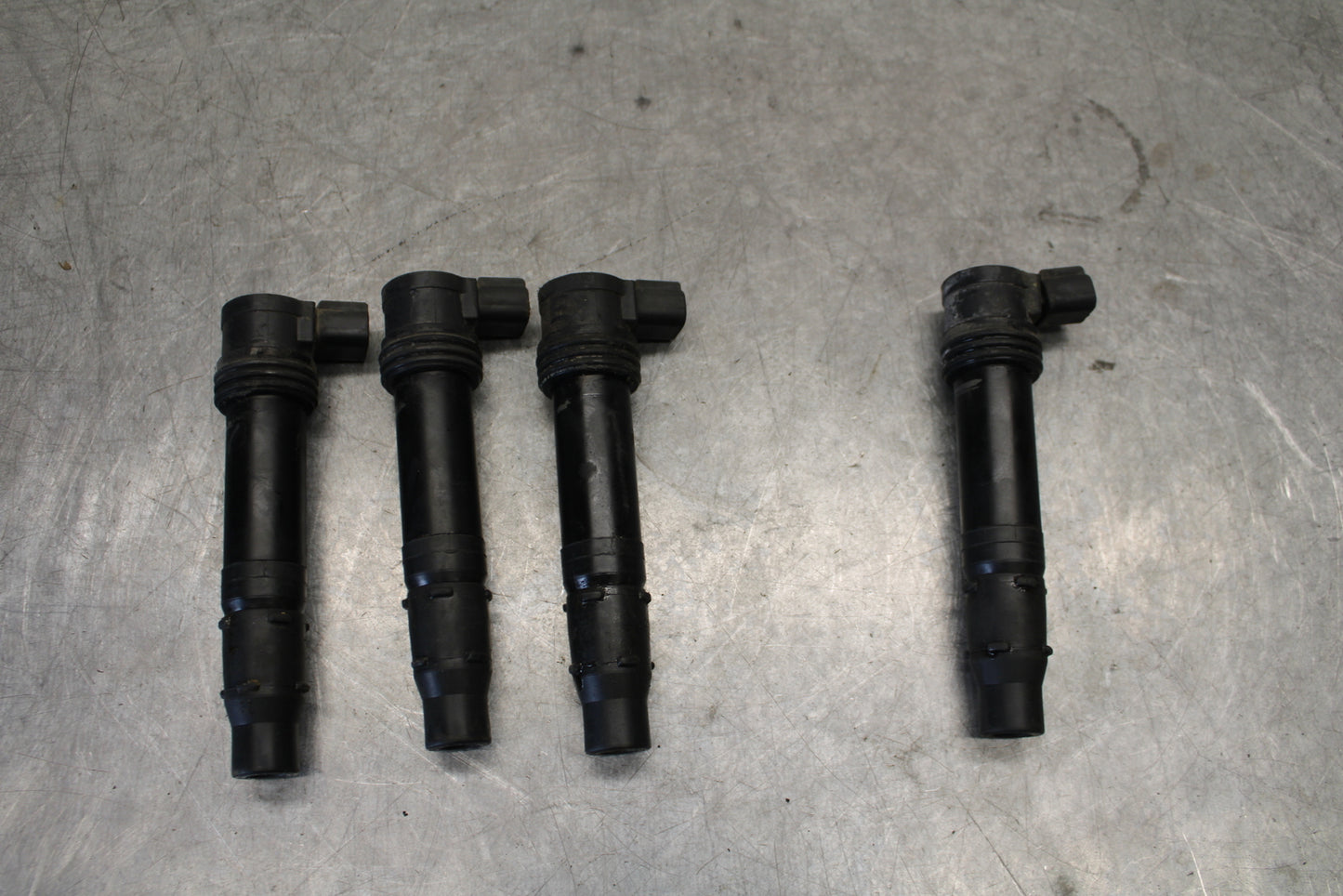 03-04 KAWASAKI NINJA ZX6RR IGNITION COILS COIL SPARK PLUG CAPS BB684