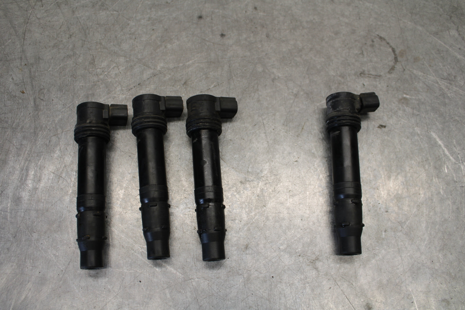 03-04 KAWASAKI NINJA ZX6RR IGNITION COILS COIL SPARK PLUG CAPS BB684