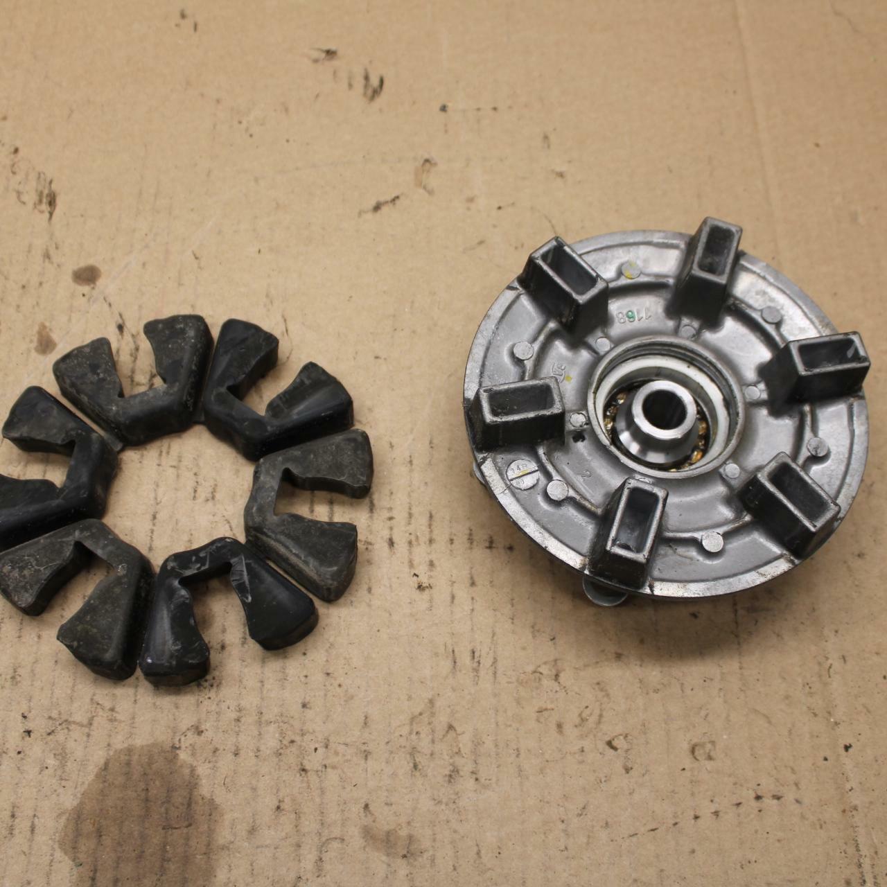 15 KAWASAKI NINJA 300 EX300 ABS REAR HUB SHOCK DAMPERS CUSH ABSORBERS BB395