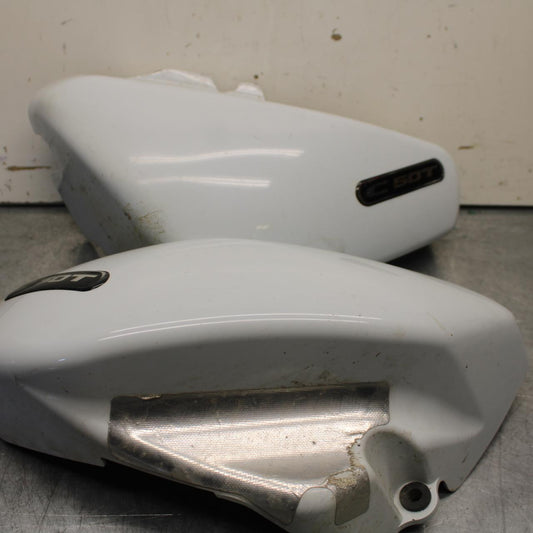 2013 Suzuki Boulevard C50T SIDE COVER PAIR SET PANEL COWL FAIRING BB625