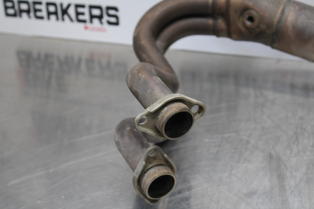 18-23 KAWASAKI NINJA 400 EX400 ABS EXHAUST HEADER PIPES MANIFOLD BB177