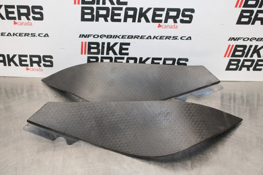 07-08 KAWASAKI NINJA ZX6R GAS FUEL TANK PANELS COVERS TRIM SET COWLS SET BB199