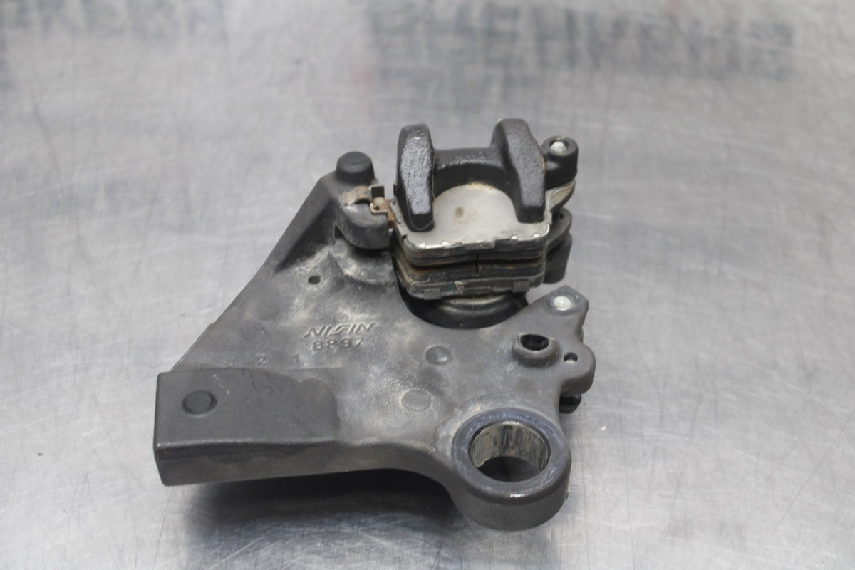 24-25 KAWASAKI NINJA ZX6R REAR BACK BRAKE CALIPER W MOUNT BRACKET BB785