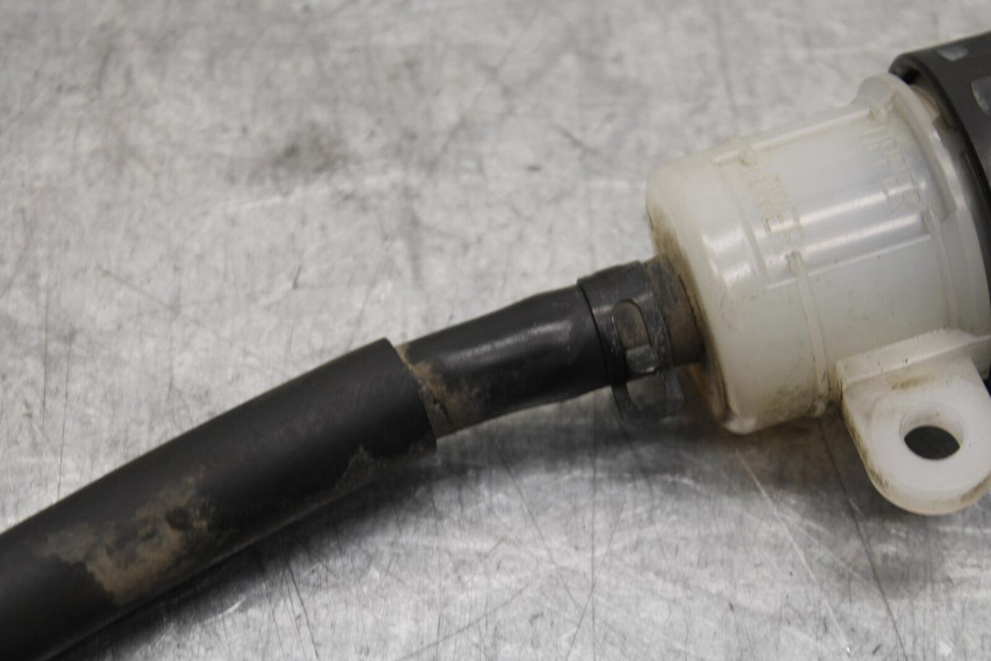 15-16 KAWASAKI EX300 REAR BACK BRAKE MASTER CYLINDER W RESERVOIR BB635