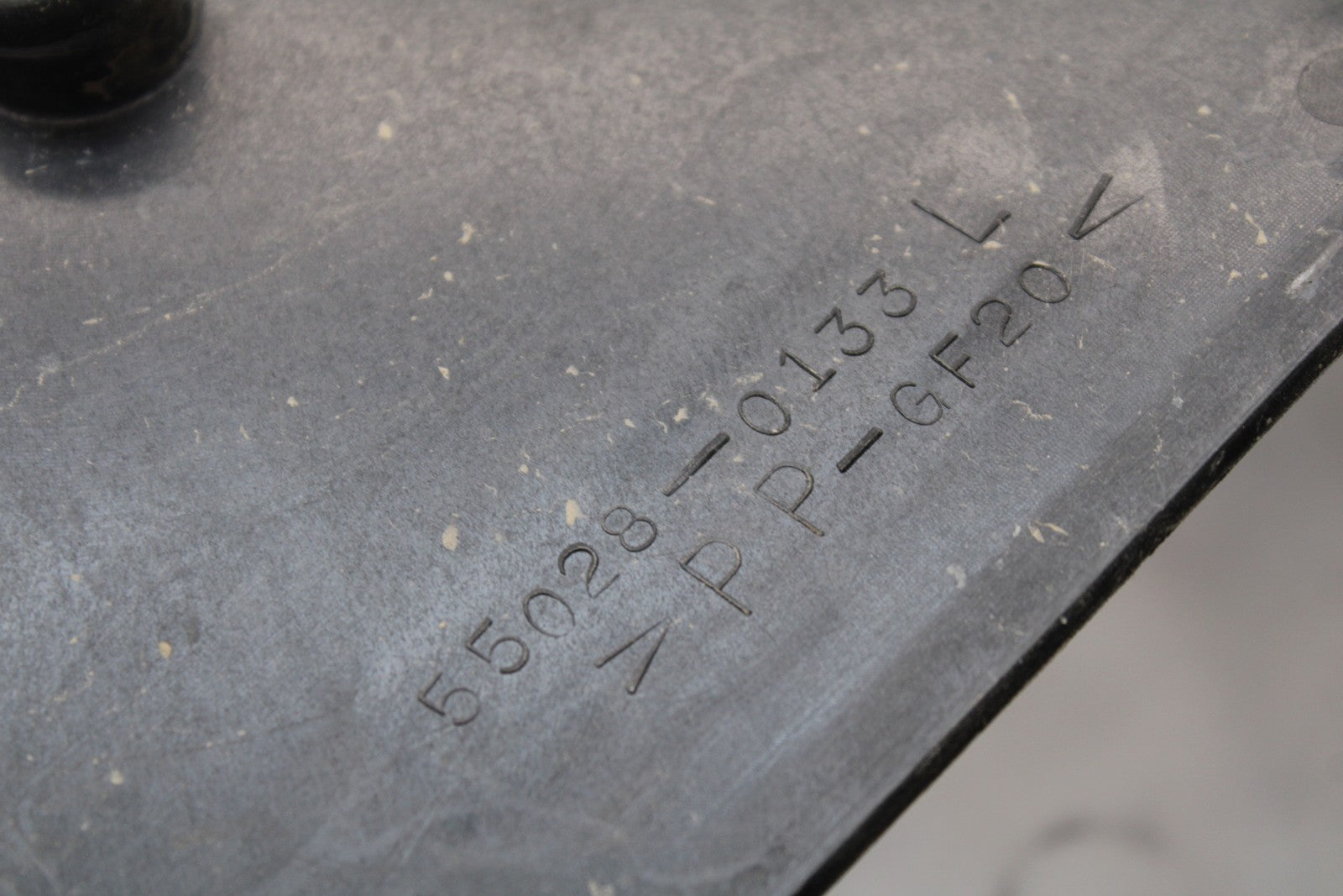 07-08 KAWASAKI NINJA ZX6R LOWER FRONT UPPER INNER HEADLIGHT COWL FAIRING  BB203