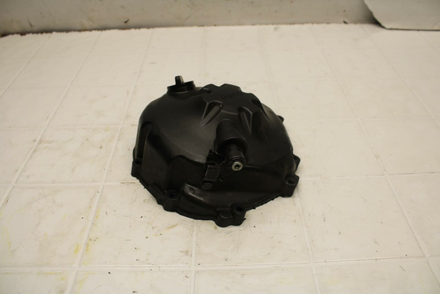 08-16 YAMAHA YZF R6 CLUTCH SIDE ENGINE MOTOR COVER BB406