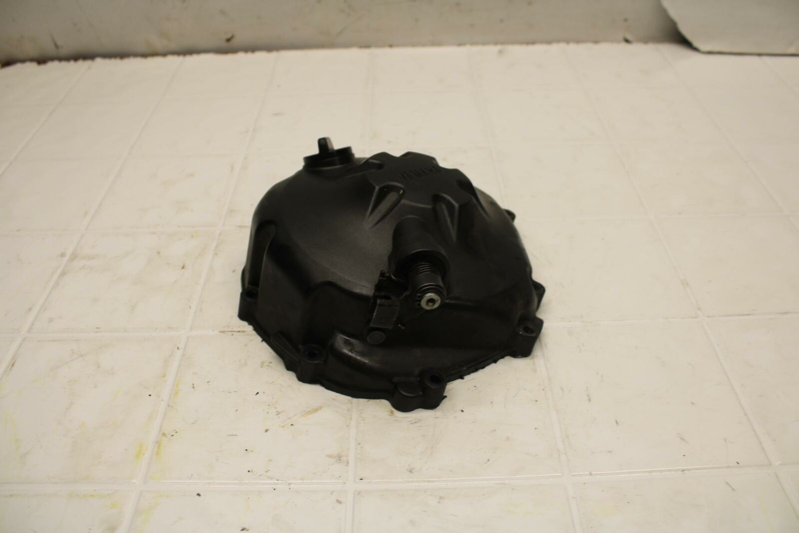 08-16 YAMAHA YZF R6 CLUTCH SIDE ENGINE MOTOR COVER BB406
