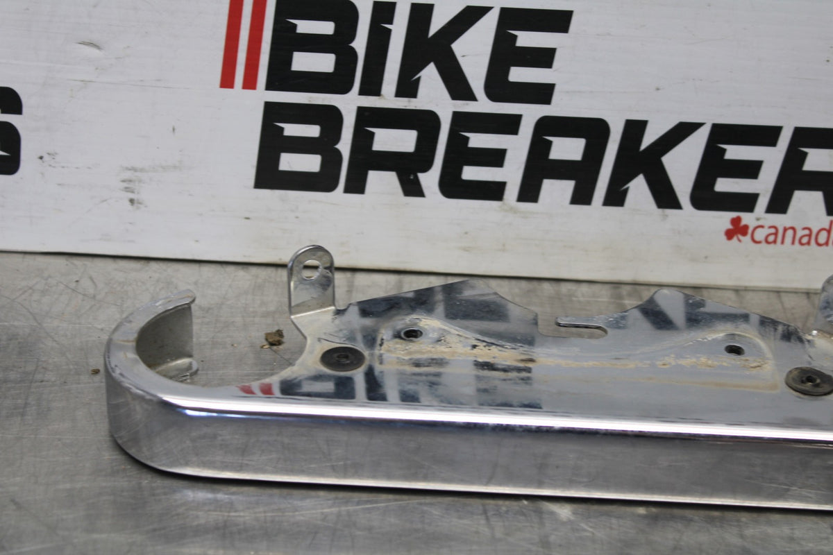 02 KAWASAKI VULCAN 800 VN800B CLASSIC FORKS LOWER TRIPLE TREE CHROME COVER BB862