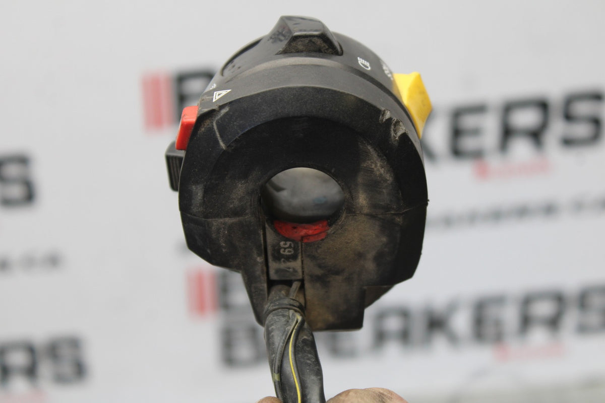 05-06 SUZUKI GSXR1000 LEFT CLIP ON HANDLE HORN SIGNALS SWITCH SWITCHES BB773