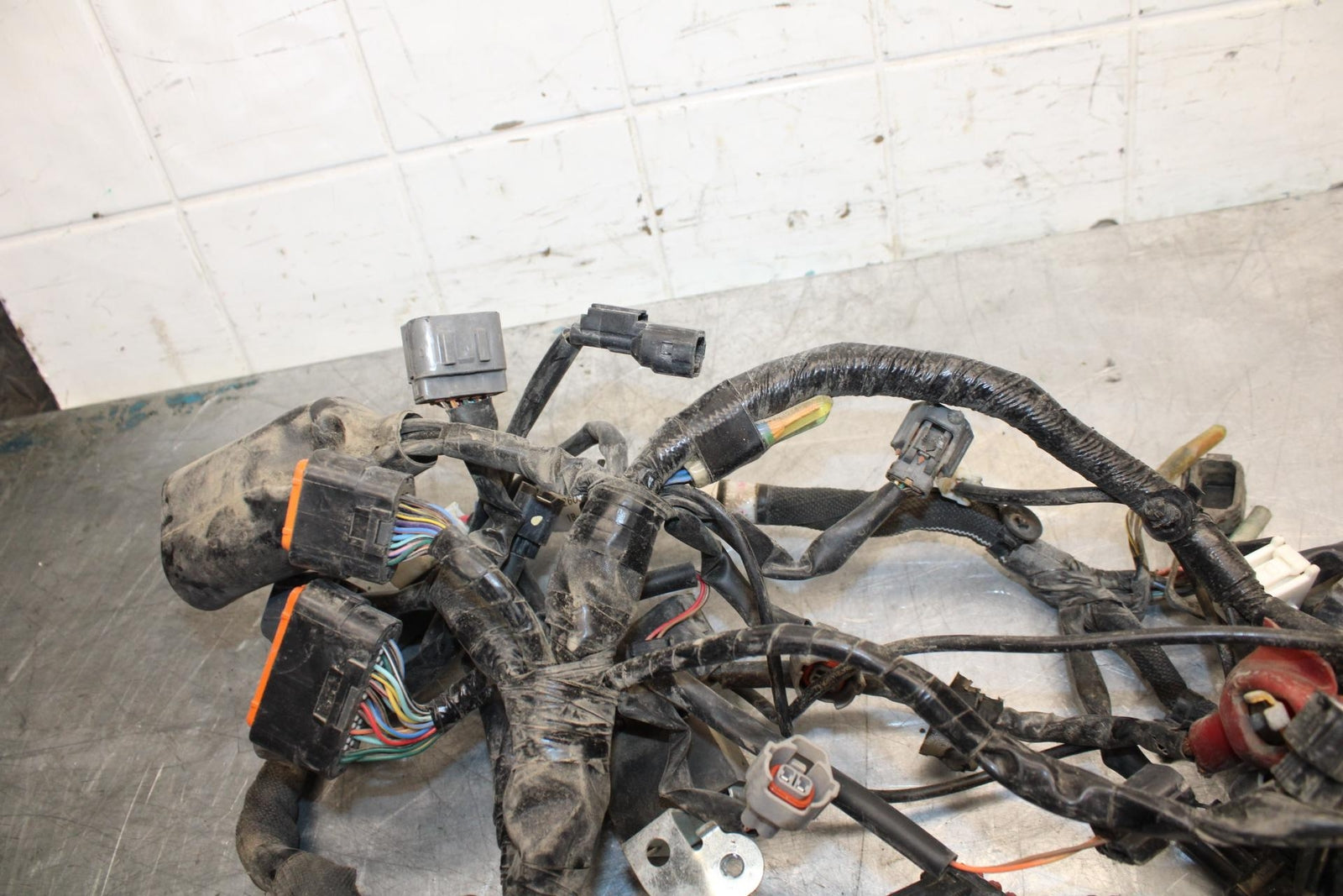 18 KAWASAKI Z 400 MAIN ENGINE WIRING HARNESS MOTOR WIRE LOOM BB469