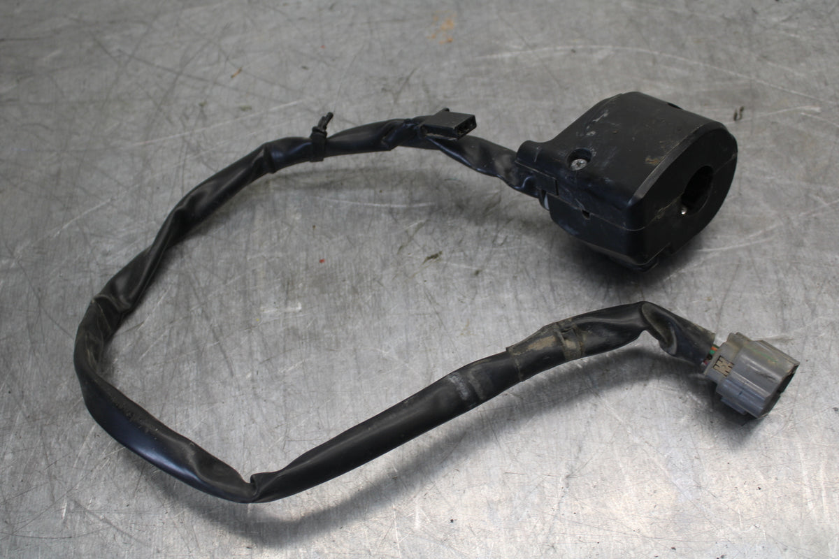 08-18 KAWASAKI KLR650 LEFT CLIP ON HANDLE HORN SIGNALS SWITCH SWITCHES BB707