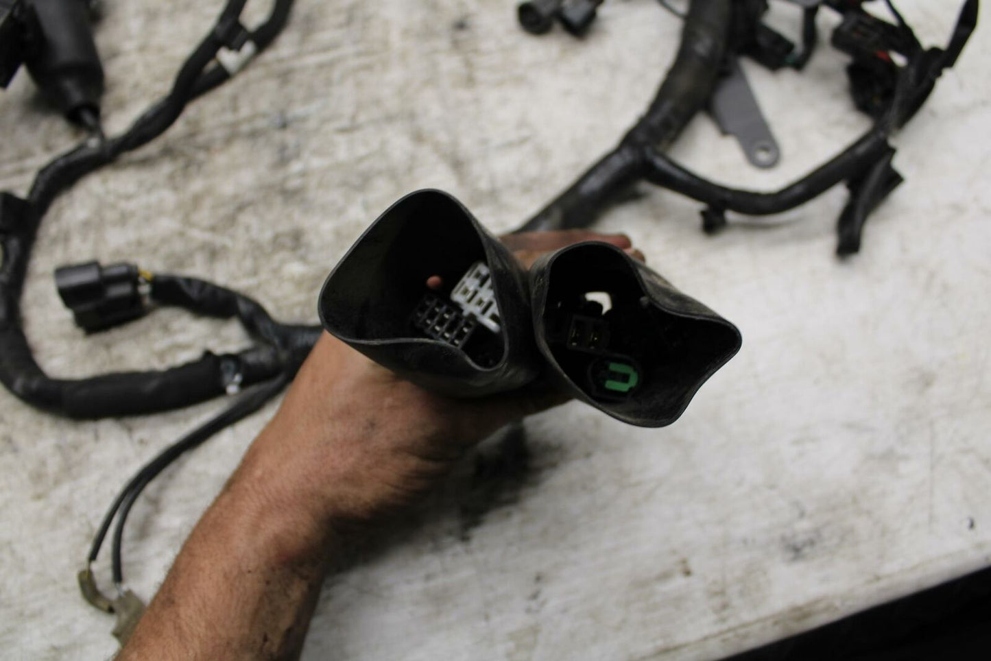 13-18 KAWASAKI NINJA ZX6R MAIN  WIRING HARNESS MOTOR WIRE LOOM 26031-1548  BB311