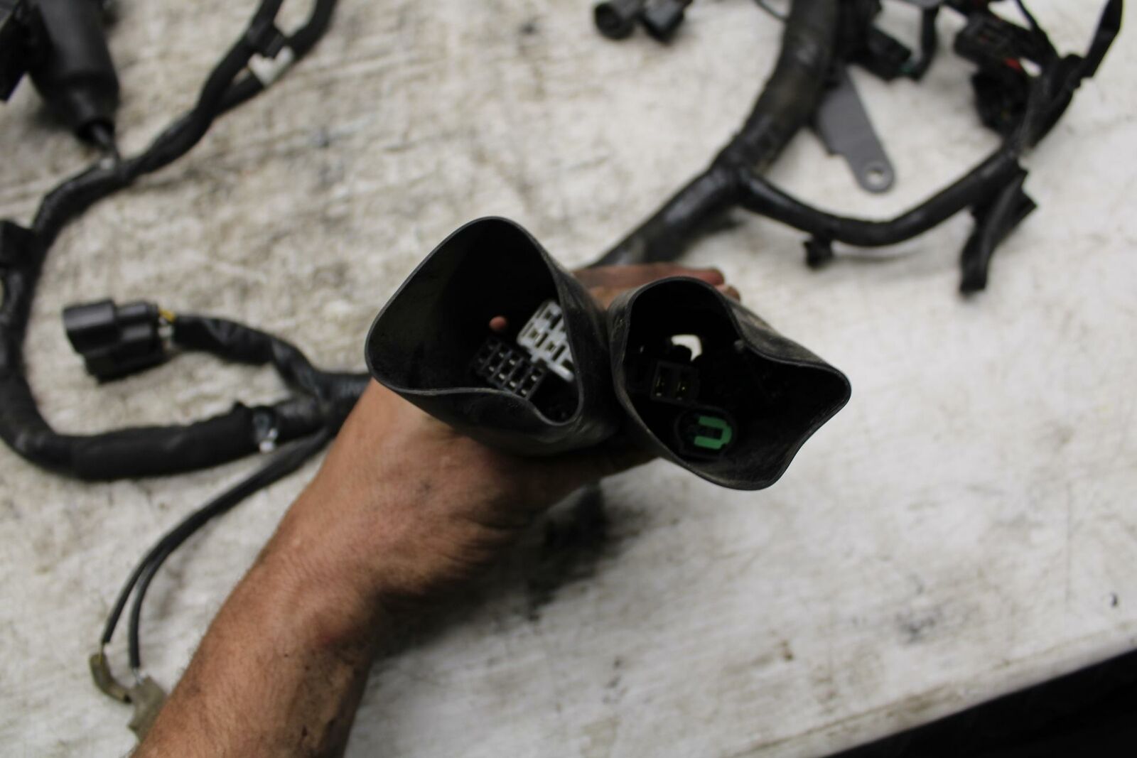 13-18 KAWASAKI NINJA ZX6R MAIN  WIRING HARNESS MOTOR WIRE LOOM 26031-1548  BB311