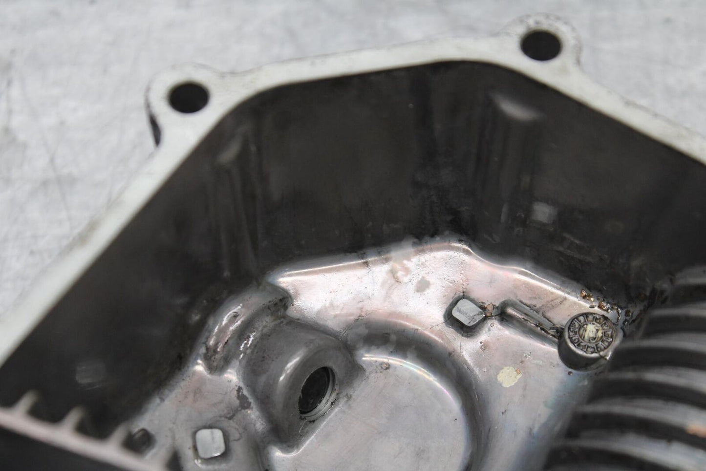 15-16 KAWASAKI EX300 ENGINE MOTOR BOTTOM OIL PAN COVER BB635