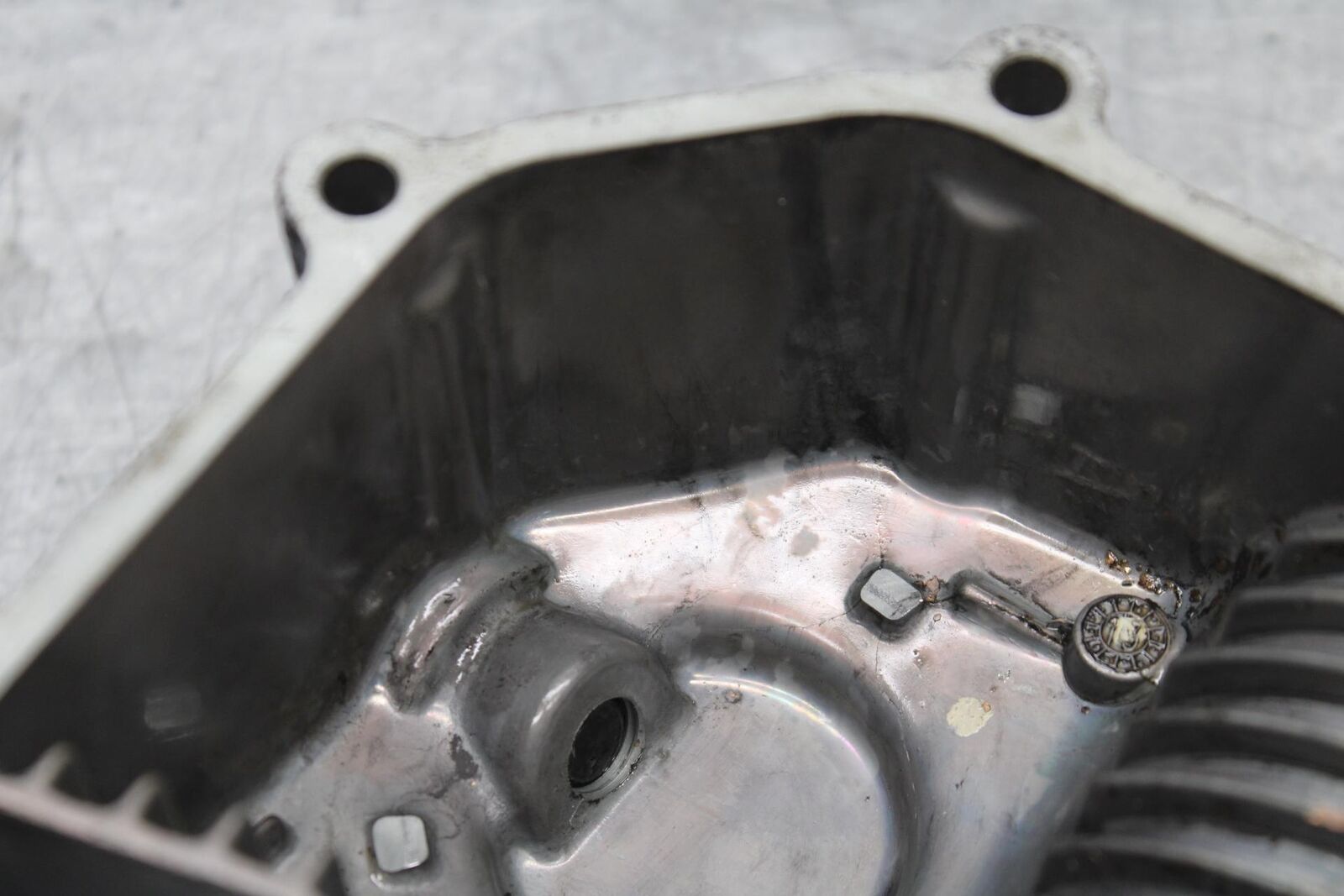 15-16 KAWASAKI EX300 ENGINE MOTOR BOTTOM OIL PAN COVER BB635