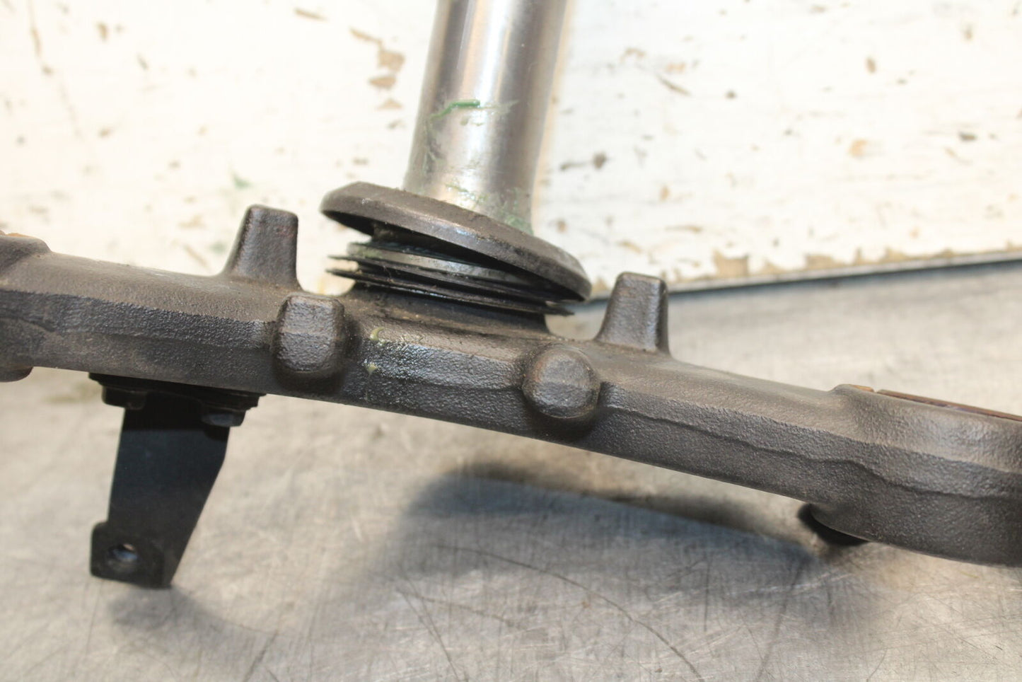 08-12 KAWASAKI NINJA 250R EX250J FRONT FORKS CLAMP LOWER TRIPLE TREE STEM BB111