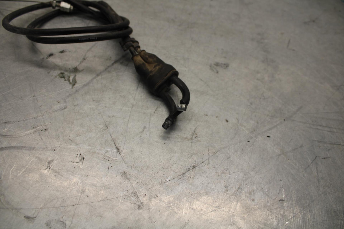 06-07 YAMAHA YZF R6 2c0 THROTTLE CABLES LINES BB423