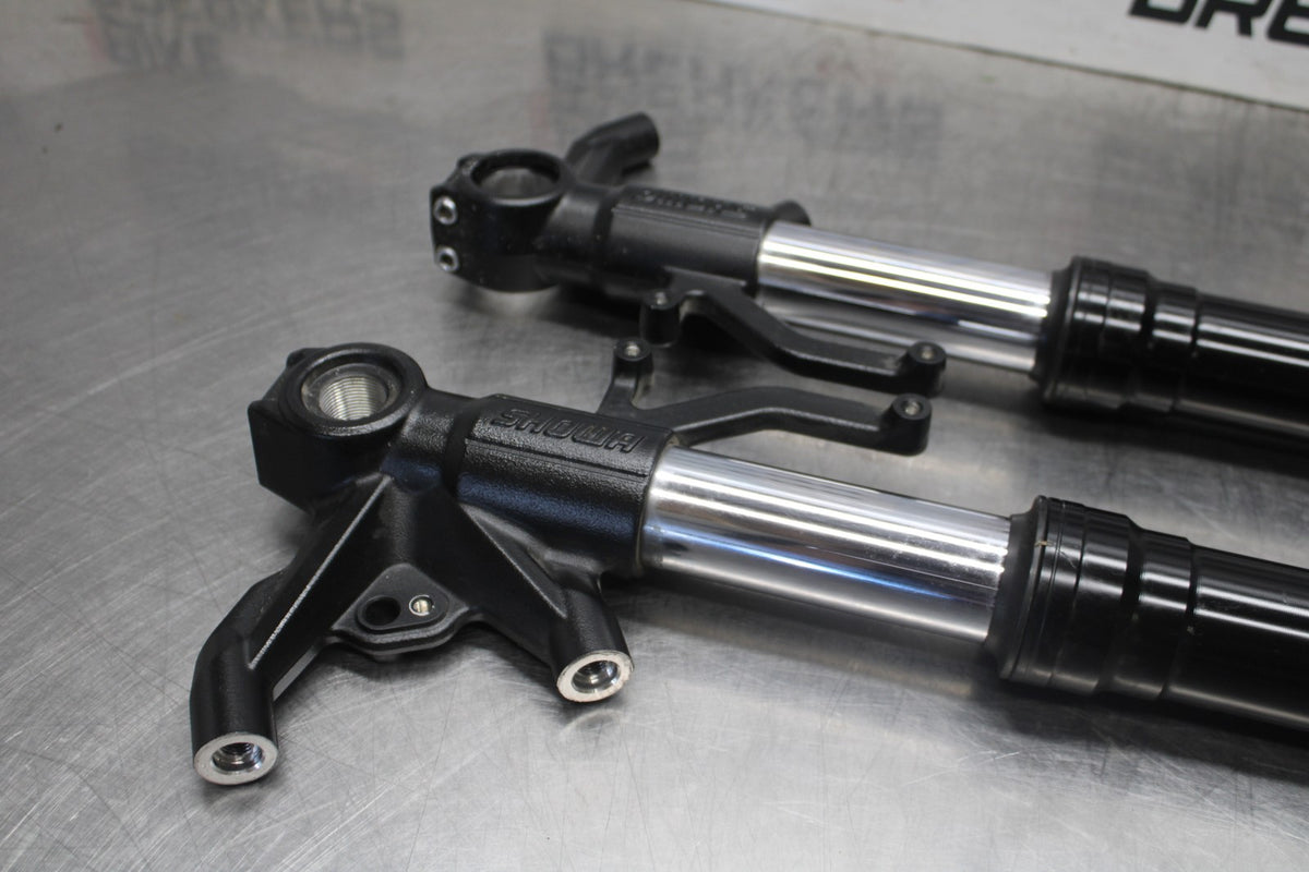 24-25 KAWASAKI NINJA ZX6R FRONT FORKS SHOCK SUSPENSION SET PAIR BB939