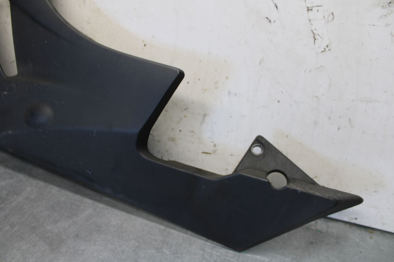 09-12 KAWASAKI NINJA ZX6R LEFT LOWER BOTTOM BELLY SIDE FAIRING COWL BB698