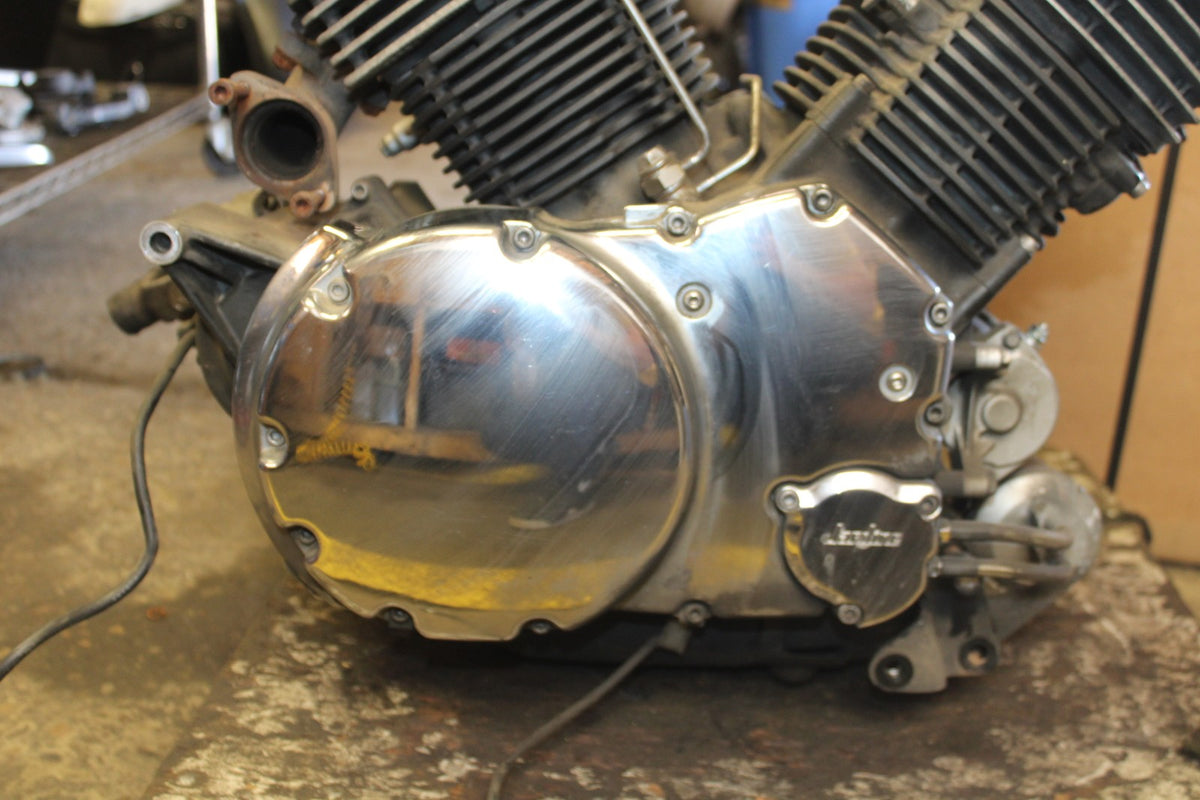 08 YAMAHA V STAR 1100 XVS1100AW CLASSIC ENGINE MOTOR BB916