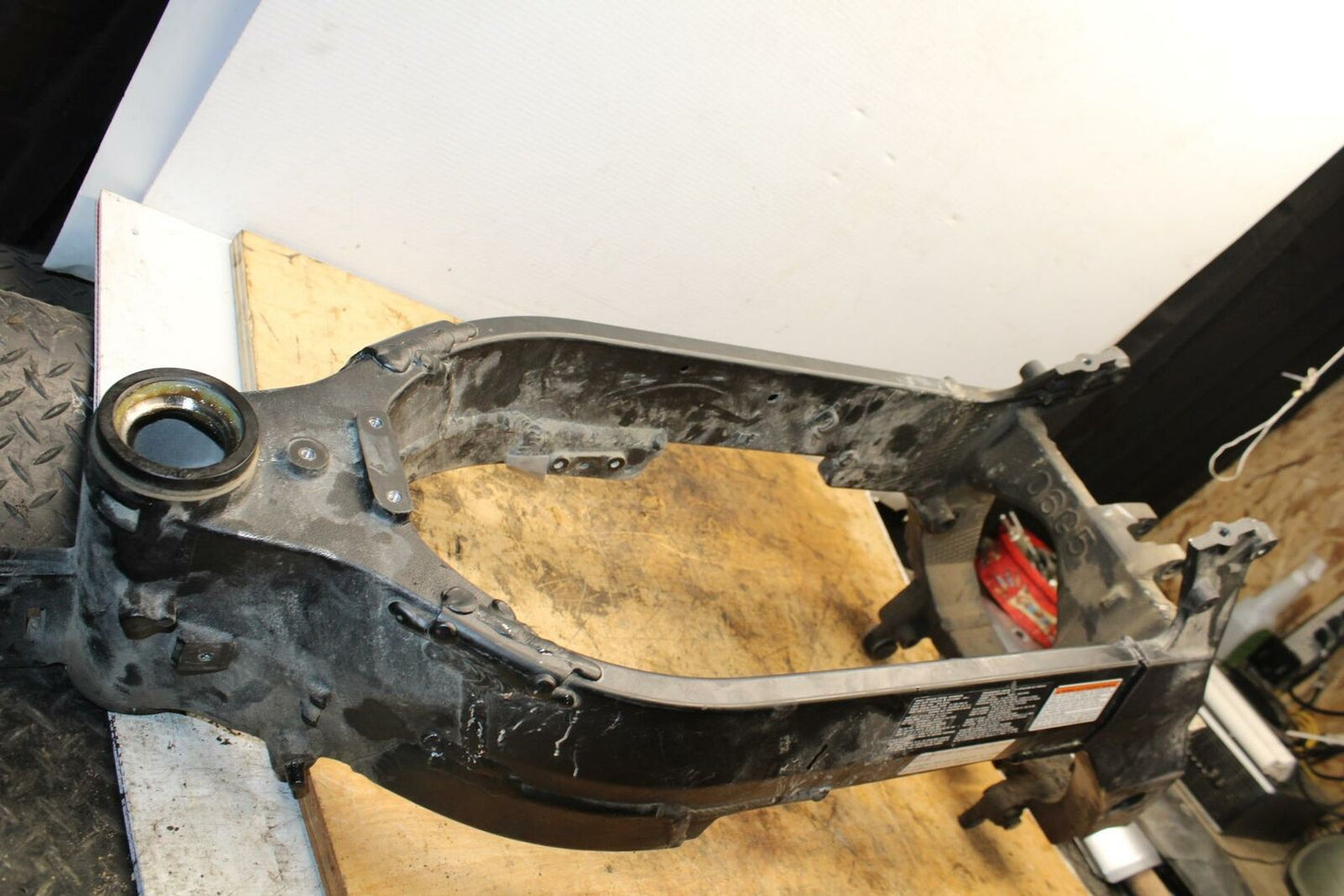 07-11 SUZUKI VSTROM 650 FRAME CHASSIS BB340